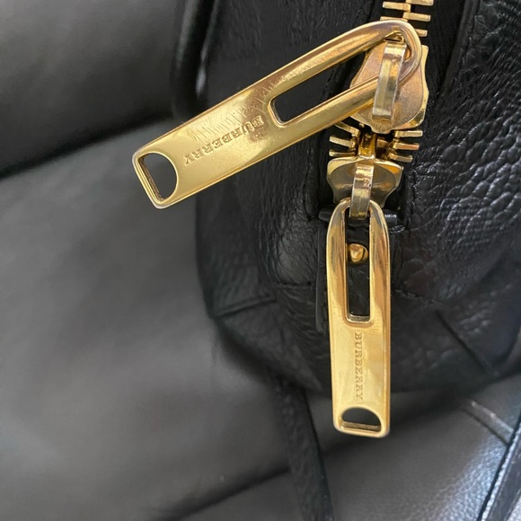 Burberry Orchard Embossed Satchel - Picture 6 of 13